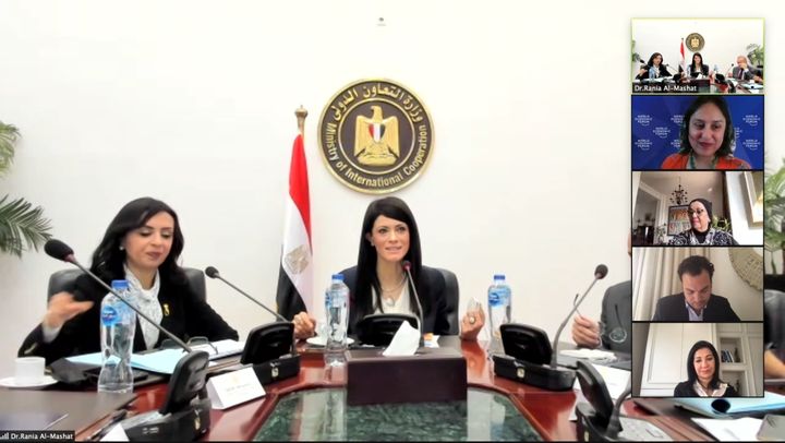 بالشراكة مع المنتدى الاقتصادي العالمي *وزارة التعاون الدولي والمجلس القومي للمرأة يدشنان الخطة التنفيذية 70998
