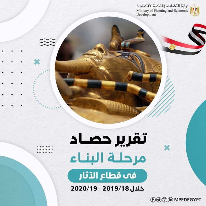 حصاد مرحلة البناء في قطاع الآثار خلال عامين (18/2019 -19/2020) 74381