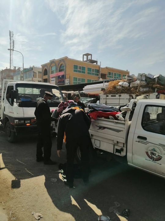 جهاز مدينة بدر ينفذ حملتين لإزالة الإشغالات وضبط المخالفات بالتعاون مع الجهات المعنية 85372