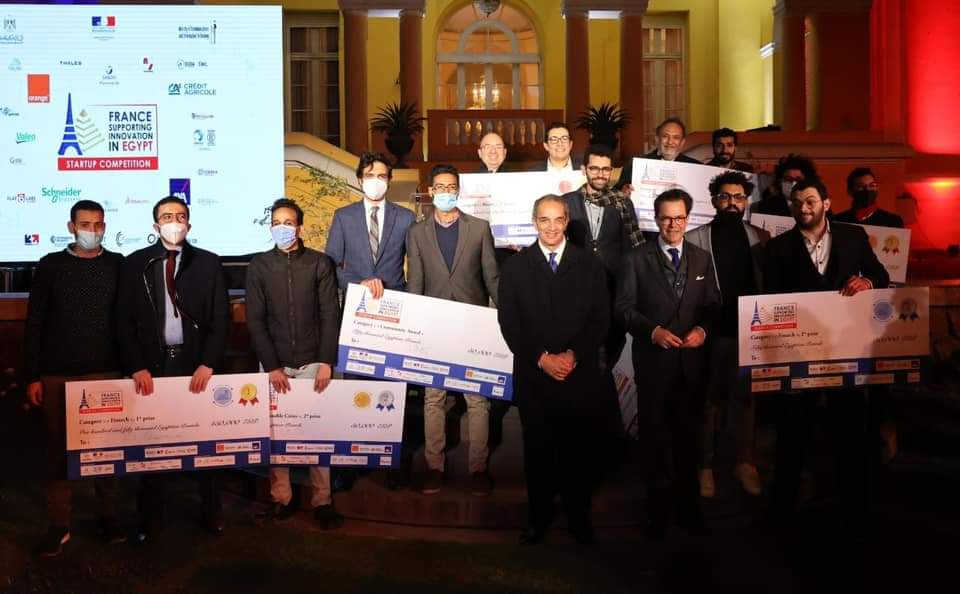 فوز 8 شركات مصرية ناشئة بجوائز الدورة الأولى للمسابقة الفرنسية-المصرية للشركات الناشئة EubEG0lXYAM8R9b