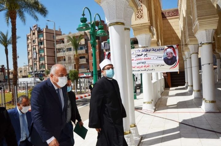 وزير الأوقاف في خطبة الجمعة من مسجد ＂سيدي عبدالرحيم القنائي＂ بمحافظة قنا بعنوان : ＂رحلة الإسراء ومكانة 13385