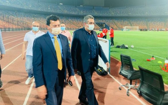 *وزير الرياضة يشهد مران المنتخب استعدادا لمباراتي كينيا وجزر القمر في التصفيات المؤهلة لأمم إفريقيا 29170