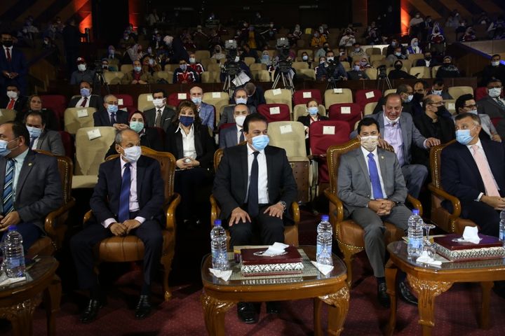 برعاية السيد رئيس الجمهورية وزير التعليم العالي يشارك في انطلاق مهرجان إبداع التاسع شارك الدكتور خالد 31125