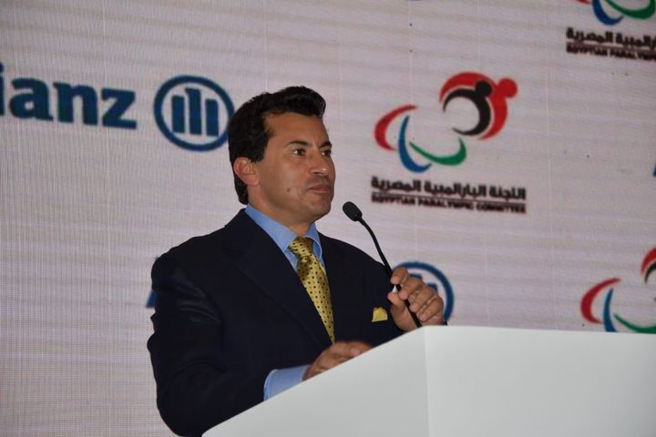 وزير الرياضة يشهد احتفالية اللجنة البارالمبية تكريم 50 بطل مصري شهد الدكتور أشرف صبحي وزير الشباب 37084