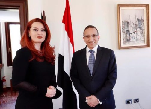 سفير مصر في تيرانا يوقع مذكرة تفاهم بين وكالة أنباء الشرق الأوسط ووكالة الأنباء الألبانية وقع السفير 50659