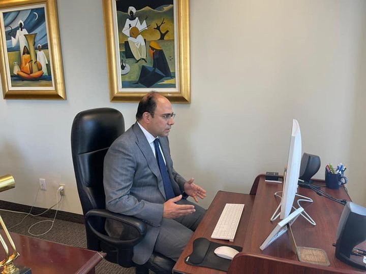 سفير مصر في كندا يبحث مع نائب رئيس وزراء مقاطعة مانيتوبا الكندية مجالات التعاون مع مصر في إطار 53599