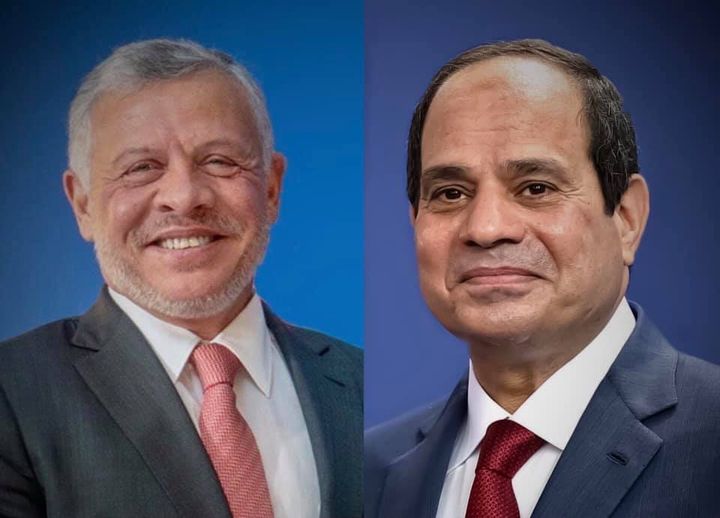 تلقى السيد الرئيس عبدالفتاح السيسي اليوم اتصالًا هاتفياً من الملك عبدالله الثاني بن الحسين، ملك المملكة 54911