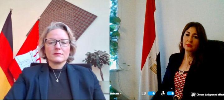 اعتماد قنصل عام جمهورية مصر العربية عن الولايات الشمالية الألمانية - قدمت السفير عبير عمر سليمان، يوم ٩ 56882