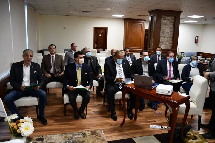 وزير الرياضة يترأس اجتماع اللجنة العليا لمبادرة مصر بلا غرقى ترأس الدكتور أشرف صبحي وزير الشباب والرياضة 59464