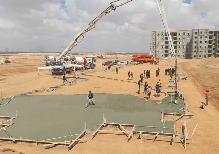 وضع حجر أساس مبنى جهاز مدينة حدائق العاصمة 63127