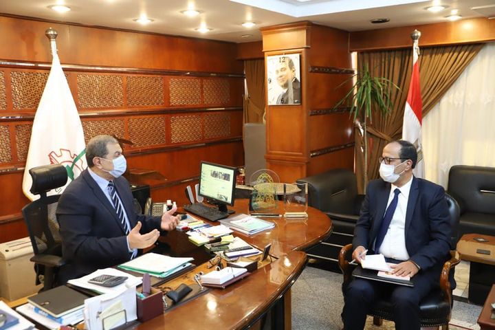 سعفان يبحث مع خبير بـ العمل الدولية التقدم المحرز في مشروع تعزيز علاقات العمل التقي وزير القوى العاملة 64419