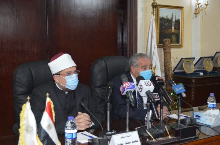 وزيرا الأوقاف والتموين: مشروع صكوك الأضاحي بالأوقاف أنموذج للشفافية والانضباط وتعظيم النفع وقيمة الصك 2000 88190