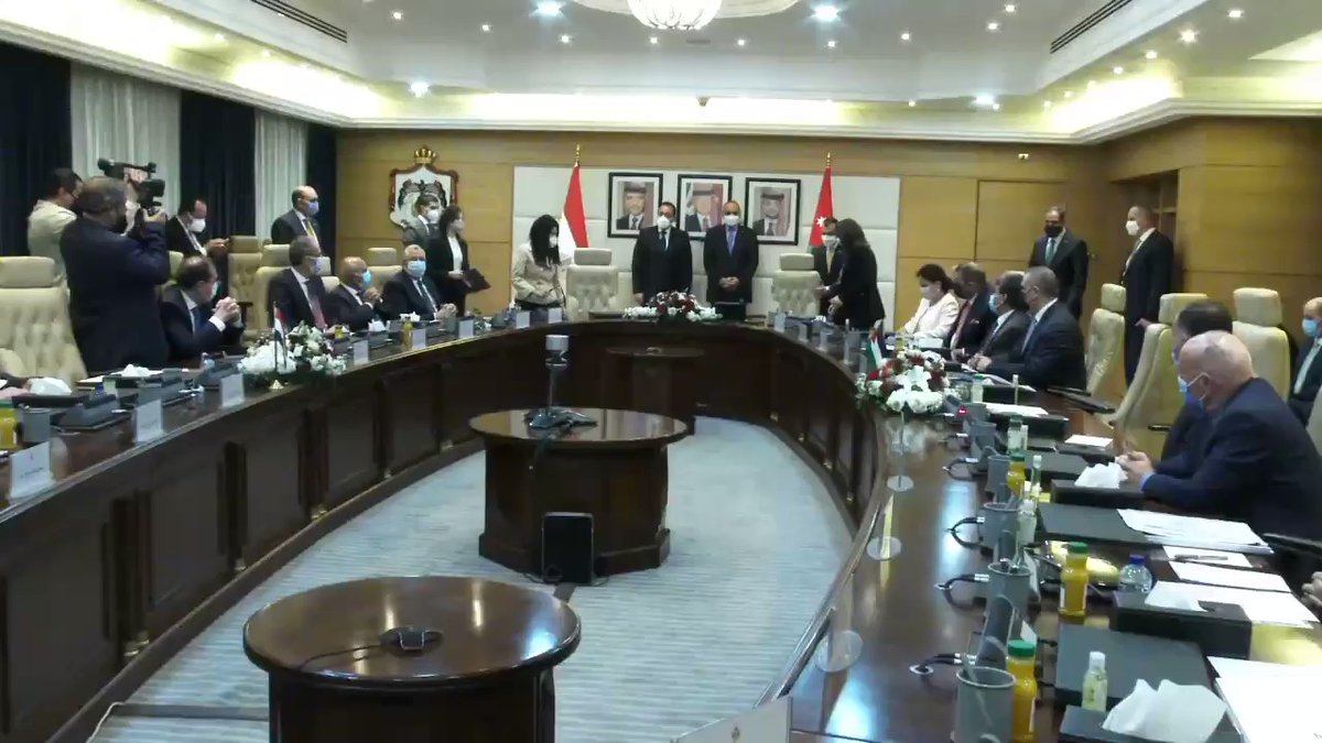 شهدت أعمال الدورة الـ 29 للجنة العليا المصرية الأردنية المشتركة، اليوم، برئاسة رئيسي وزراء البلدين، FKUi0T7VurVK35WT