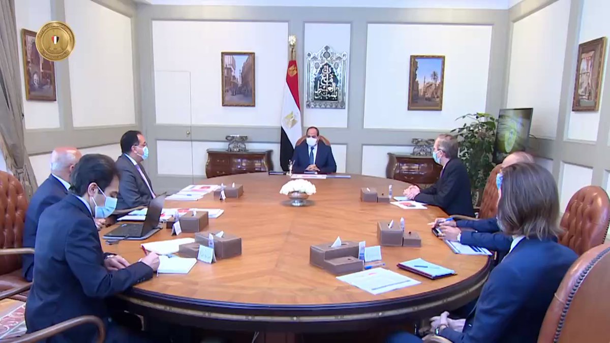 استقبل الرئيس عبد الفتاح السيسي اليوم السيد هنري بوبار لافارج، رئيس مجموعة "ألستوم" الفرنسية، وذلك لتناول wPvT4rRyHCdlVTJk