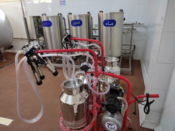 وزارة الزراعة واستصلاح الأراضي وزير الزراعة مركز تجميع ألبان أبو قرقاص طبقا لمواصفات الجودة 12724