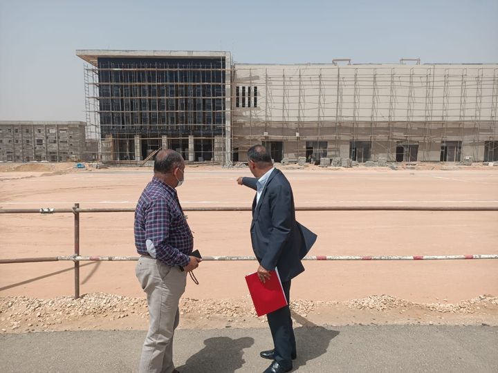 رئيس جهاز بدر يتفقد مشروعات الطرق المؤدية لمحطات القطار الكهربائى وأعمال الزراعة فى سكن لكل المصريين 34882