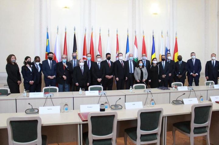 رئيس الجمعية الوطنية ووزير الخارجية الصربي يستقبلان مجموعة السفراء الفرانكفونيين برئاسة سفير مصر في بلجراد 37254