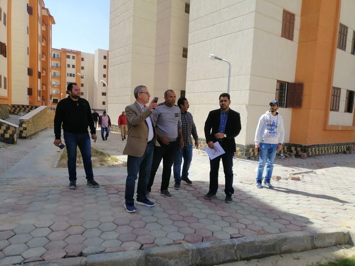 وزارة الإسكان والمرافق والمجتمعات العمرانية رئيس جهاز العبور الجديدة يتفقد مشروعات الإسكان 55584
