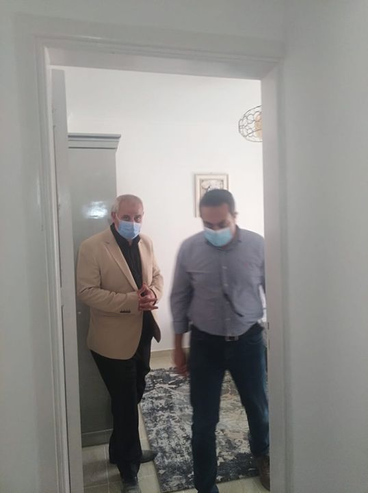 مسئولو وزارة الإسكان يتفقدون اللمسات الأخيرة لـ٢٤٩٦وحدة سكنية بـحدائق أكتوبر كسكن بديل لعشوائيات الجيزة 60826