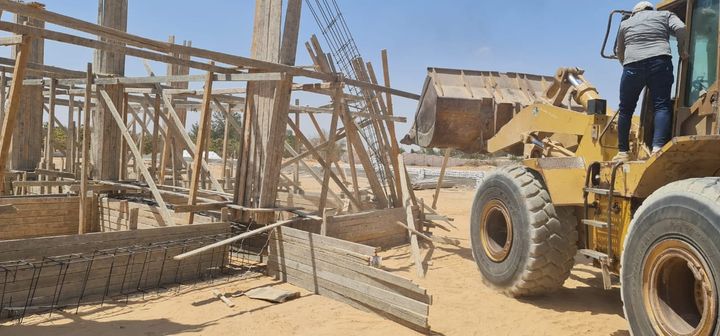 وزارة الإسكان والمرافق والمجتمعات العمرانية جهاز مدينة سنفكس الجديدة يشن حملة مكبرة لإزالة 65283