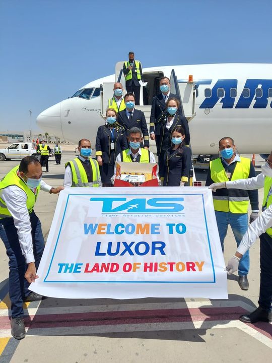 مطاري الأقصر والغردقة الدولى يستقبلا أولى رحلات شركة TAROM الرومانية القاهرة ٢ أبريل ٢٠٢١ وصل اليوم الي 90644