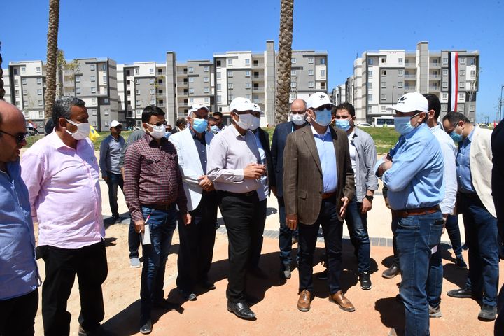وزارة الإسكان والمرافق والمجتمعات العمرانية وزير الإسكان يتفقد جامعة المنصورة الدولية 98557