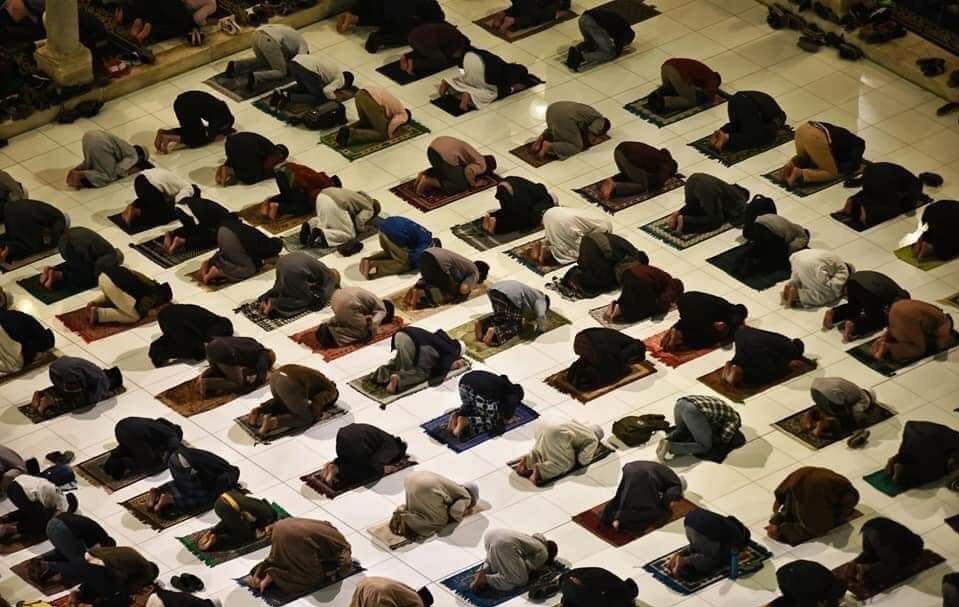 أول صلاة تراويح في شهر رمضان 2021 بالجامع الازهر مع الإلتزام بالإجراءات الإحترازية Ey4FB WYAYUceK