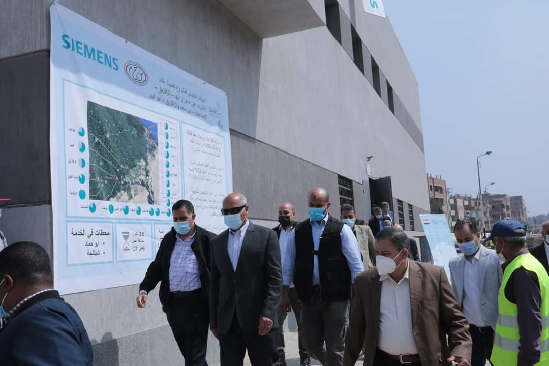 تفقد الفريق مهندس كامل الوزير وزير النقل، مشروع تطوير نظم الإشارات على خط بنها /بورسعيد بطول 214 والذي تفيذ EydIXGfWYAk J4F