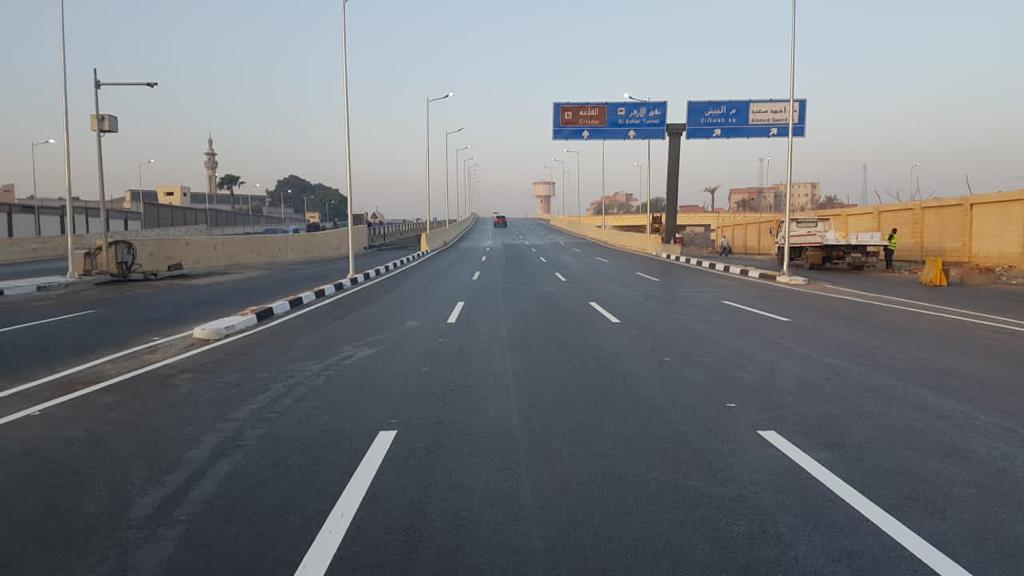 بدء التشغيل التجريبي للمرحلة الأولى من محور الفردوس الحر بمحافظة القاهرة وتبدأ من ميدان تاكي حتى امتداد Eywx rmWEA0 zsu