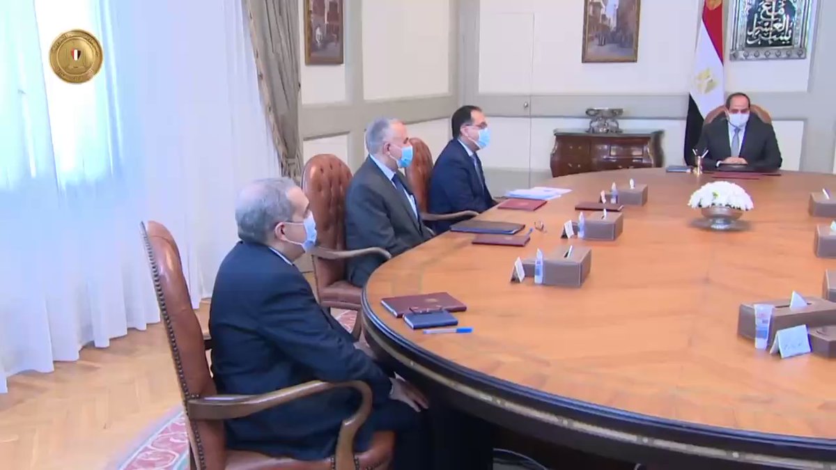 الرئيس عبد الفتاح السيسي يتابع تطوير منظومة إدارة مياه الري بالأراضي الزراعية بالاعتماد على الوسائل QS8T1l4TV7Xo0g4Z
