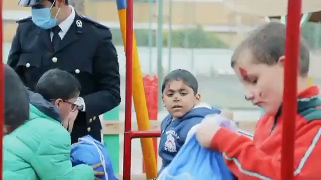 قطاع حقوق الإنسان بوزارة الداخلية يحتفل مع الأطفال بمناسبة يوم اليتيم حيث إستضافت أندية الشرطة أطفال دور
