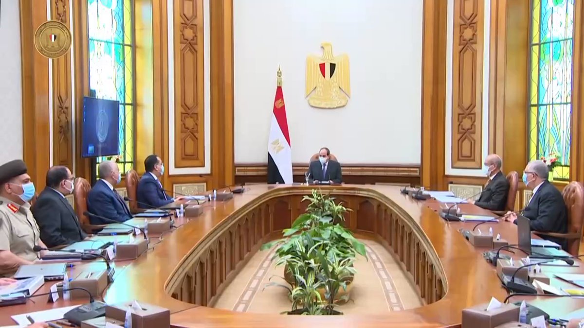 الرئيس عبد الفتاح السيسي، يتابع المشروع القومي لاستصلاح الأراضي الزراعية في وسط وشمال سيناء الهادفة إلى