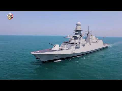 وصول الفرقاطة "برنيس" من طراز (فريم بيرجامينى) إلى قاعدة الإسكندرية إيذانًا بإنضمامها للقوات البحرية hqdefau 128