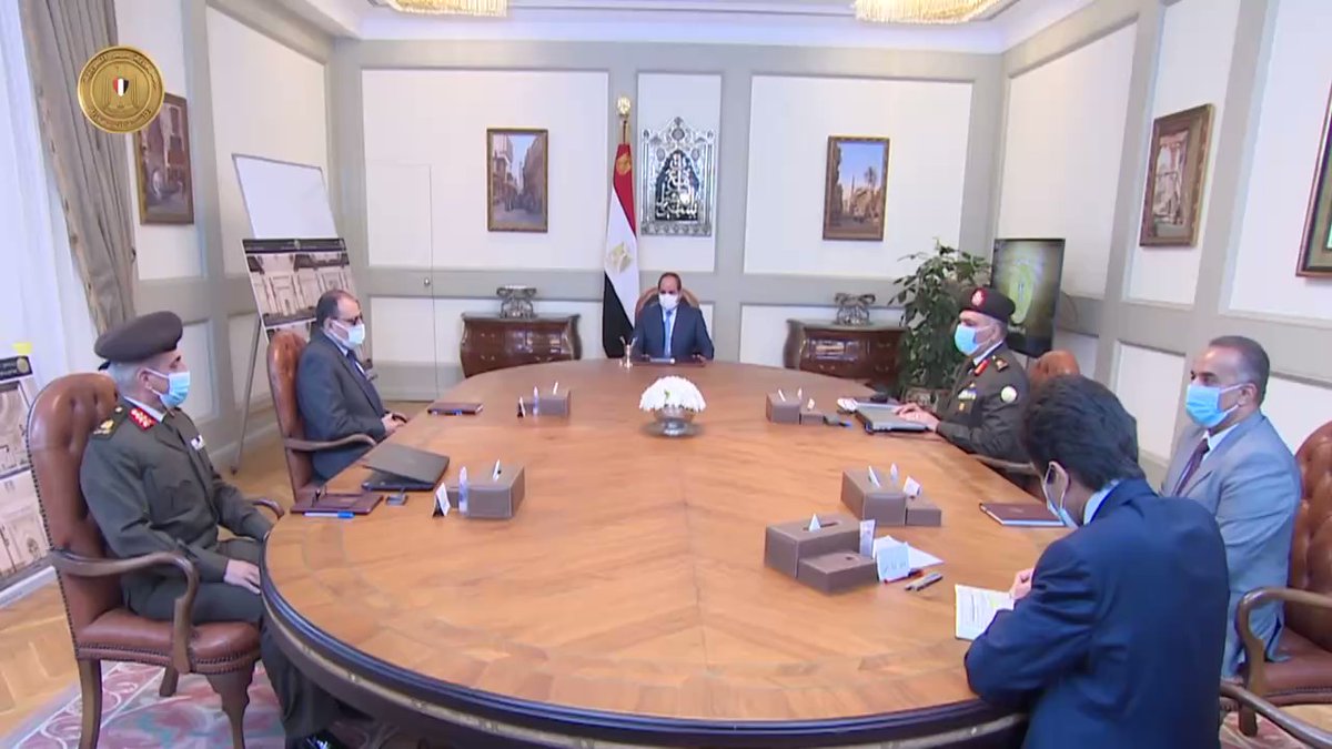 الرئيس عبد الفتاح السيسي يتابع مشروع مصر الثقافي الإسلامي ومسجد مصر ومقر اللجنة الأولمبية المصرية وباقي luN AhSkEgNlhM02