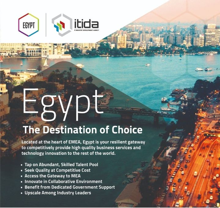 مصر الأولى بالشرق الأوسط وأفريقيا والخامسة عشر عالميًا في مؤشر مواقع الخدمات العالمية 2021 جاءت مصر في 26910