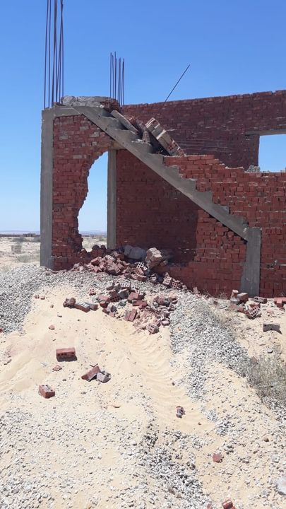 جهاز العبور الجديدة يشن حملة مكبرة على مخالفات البناء بأراضي جمعية الأمل الواقعة ضمن كردون المدينة 30564