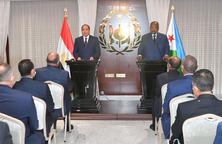كلمة السيد الرئيس عبد الفتاح السيسي خلال المؤتمر الصحفي المشترك مع السيد إسماعيل عمر جيلة رئيس جمهورية 30664 1