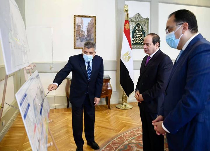 السيد الرئيس يتطلع على مشروعات تطوير قناة السويس، ونتائج التحقيقات والاستخلاصات المستفادة من حادثة جنوح 33576