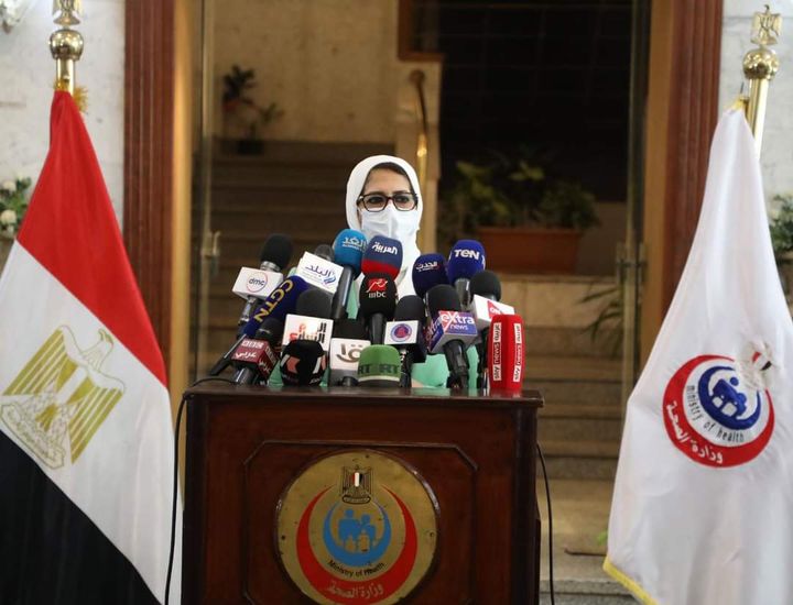 وزارة الصحة والسكان وزيرة الصحة تعقد اجتماعًا بمقر شركة فاكسيرا للوقوف على الاستعدادات 53813