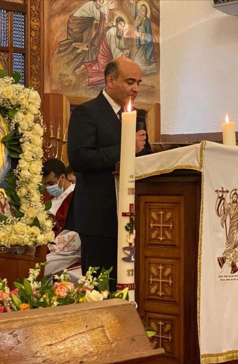 السفير المصري لدى المملكة الهولندية يشارك في احتفالات عيد القيامة  شارك السفير حاتم عبد القادر، سفير 66472