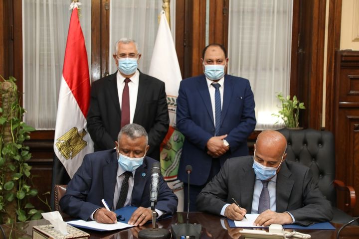 وزارة الزراعة واستصلاح الأراضي وزير الزراعة يشهد توقيع مذكرة تفاهم بين الفاو واتحاد الدواجن 68841