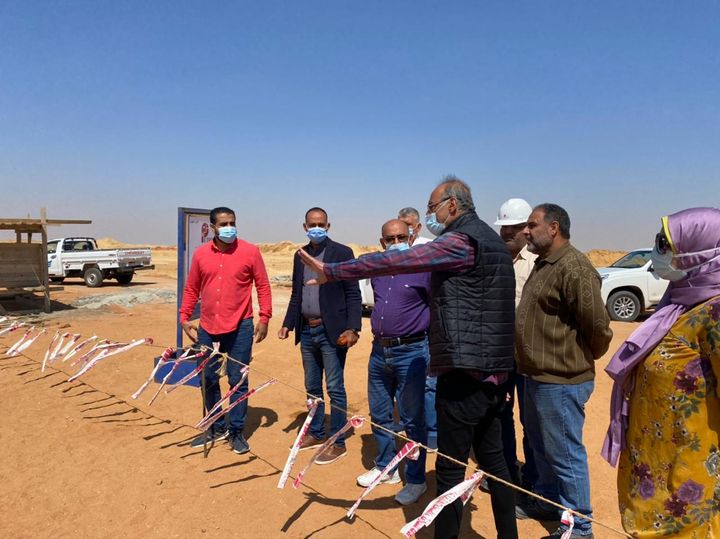 وزارة الإسكان والمرافق والمجتمعات العمرانية رئيس جهاز أكتوبر الجديدةيتفقد سير العمل 71713