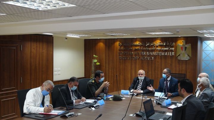 مسئولو المرافق بوزارة الإسكان والجهات المختصة يتابعون إجراءات إعادة الاستخدام الآمن للمياه المُعالجة طبقاً 77749