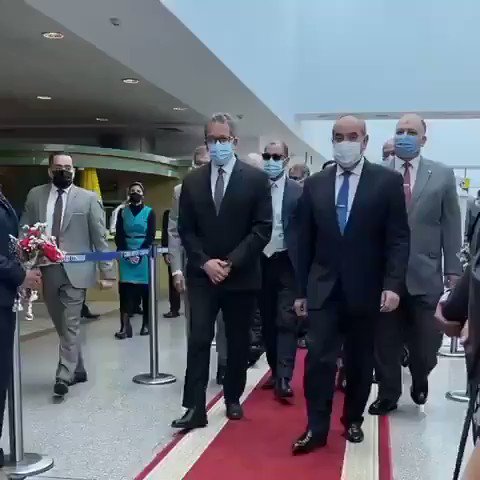 إفتتح الدكتور خالد العناني، وزير السياحة والآثار، والطيار محمد منار، وزير الطيران المدني، اليوم بمناسبة DIVwvT7ghjR3ppOJ