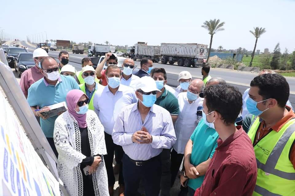 تفقد الفريق مهندس كامل الوزير - وزير النقل، أعمال تطوير الطريق الدولي الساحلي في المسافة من تقاطع الطريق E0s8z3dXoAEULWz