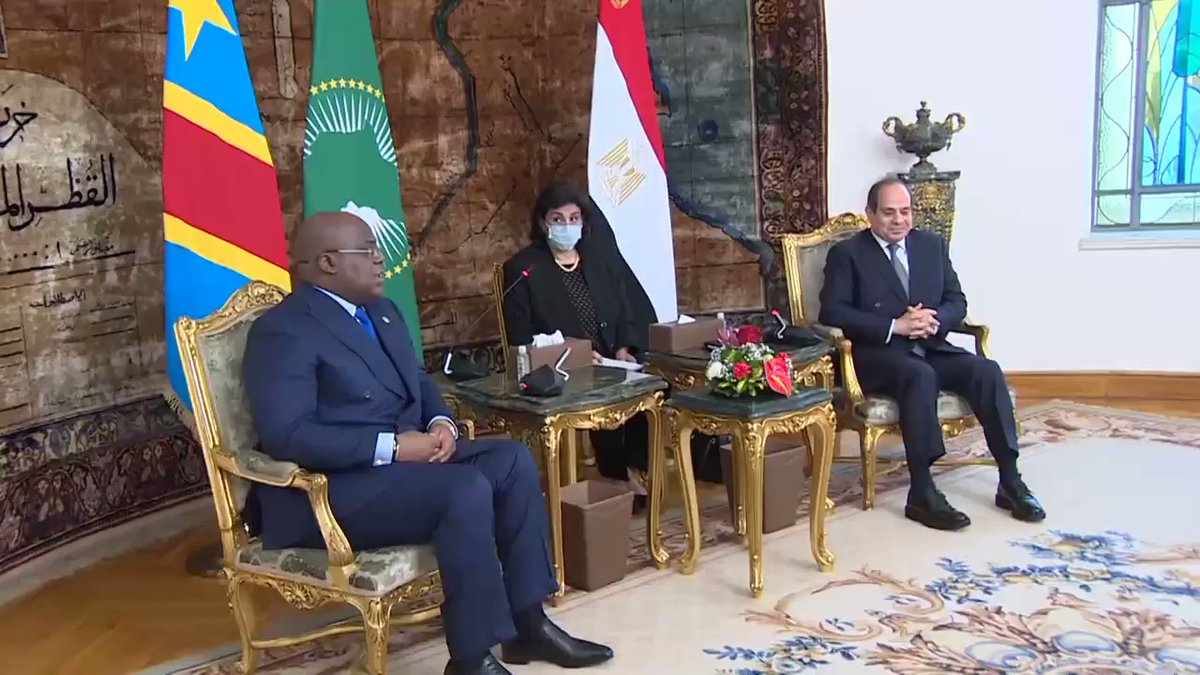 كما شدد الرئيس على أن مصر لن تقبل بالمساس بأمنها المائي وبالتالي ضرورة التوصل لاتفاق قانوني يحافظ على حقوق i7 1YToVKLtjPjf