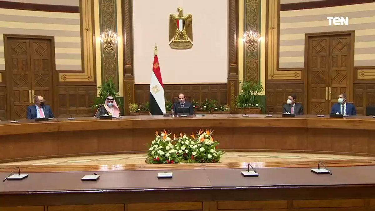 الرئيس عبد الفتاح السيسي، بخصوص قضية سد النهضة : من حق الشعوب أن تنفذ مشروعات للتنمية، على ألا يؤثر ذلك على 0dgdpwJj BlfG5Po