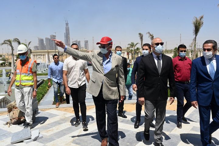 العاصمة الإدارية مشروعات مصرية وزير الإسكان ومستشار رئيس الجمهورية للشئون المالية يتفقدان دار الأوبرا 14359