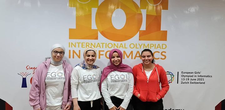 مصر تفوز ببرونزية في الأولمبياد الأوروبي الأول للمعلوماتية للفتيات فازت الطالبة المصرية رقية زكي 25214