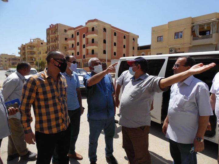 رئيس جهاز بنى سويف الجديدة يتفقد الأحياء السكنية بالمدينة 26138